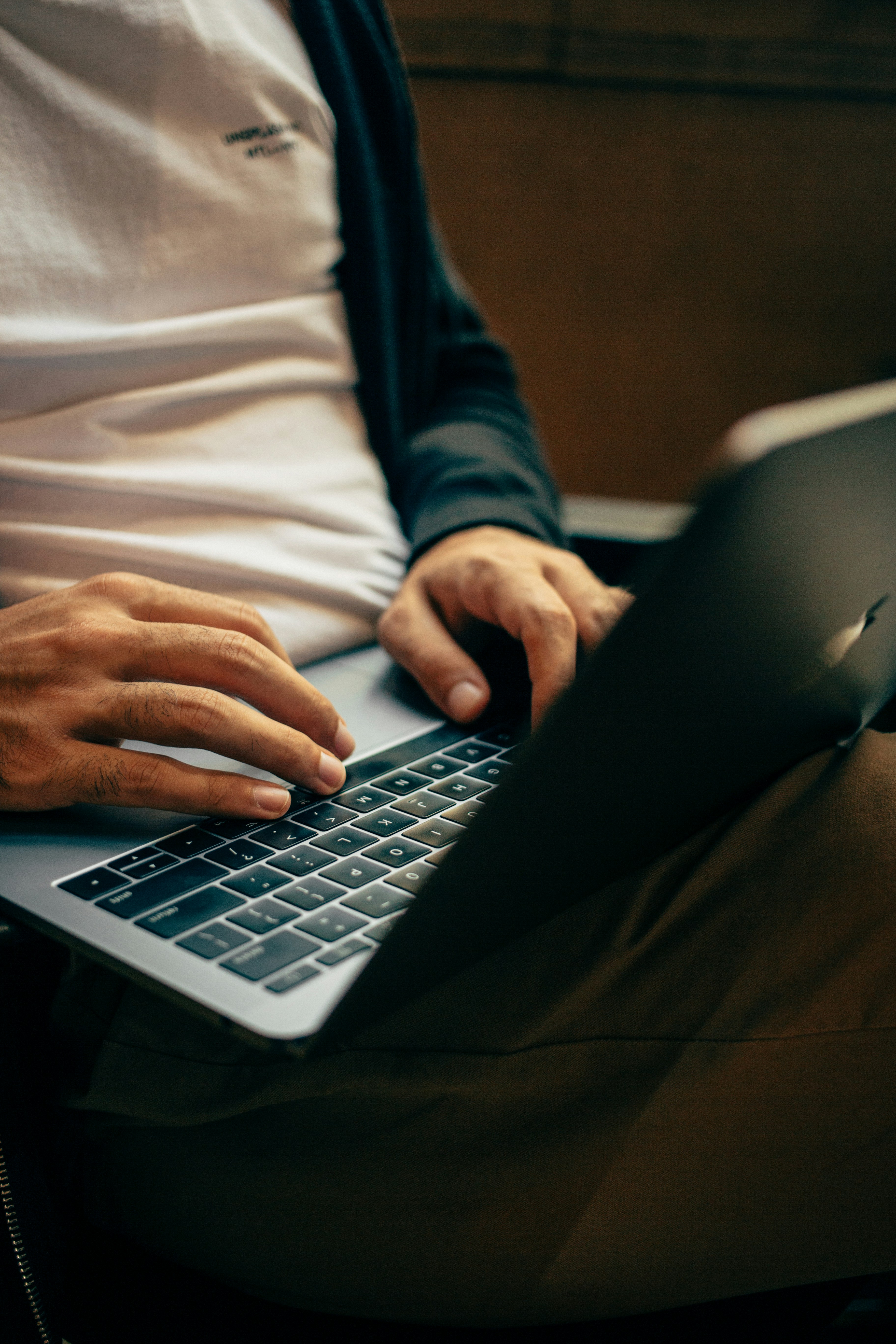 Person with a Laptop