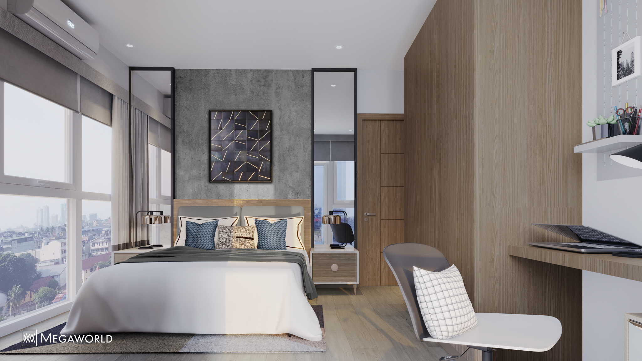 2 Bedroom with Balcony